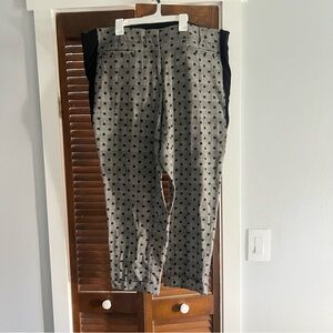 Lane Bryant Dress Pant Skinny Fit 18 Black